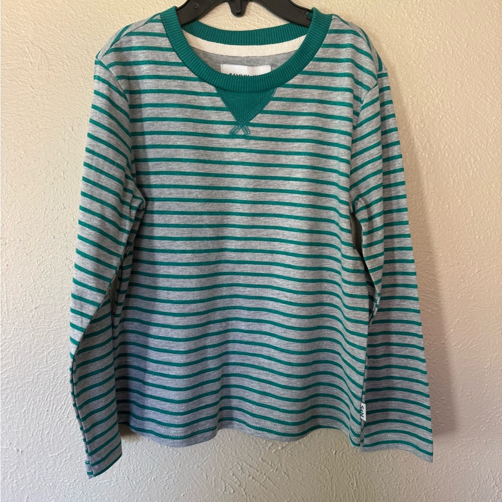 Boys Colin Striped Long Sleeve Shirt